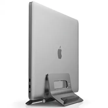 Gravity hoidja alus MacBookile hõbedane