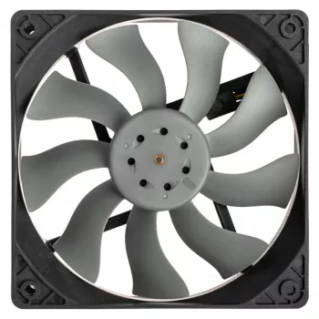 Ventilaator Akasa OTTO SF12 Arvutikorpuse ventilaator 12 cm Must Hall