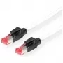 Draka - patch-kaabel - RJ-45 (M) to RJ-45 (M) - 7 m - SFTP, PiMF - CAT 6e - halogeenivaba - hall (21.05.2070)