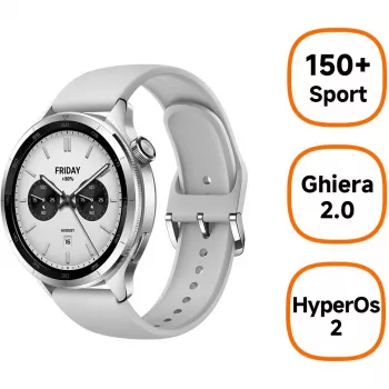 Nutikell Xiaomi Watch S4 Hõbedane