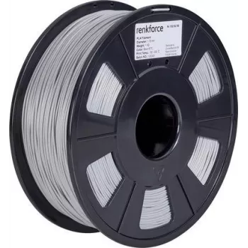 Renkforce RF-4511204 3D-printimismaterjal polüpiimhape (PLA) hõbedane 1 kg (RF-4511204)