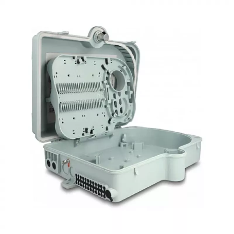 DeLOCK fiiberoptiline jaotuskarp 24 pordiga IP65 veekindel hall