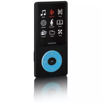 MP3-mängija Lenco Xemio-860BU 8 GB must sinine LCD 18 h taasesitus