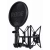 Mikrofon RØDE SM6 — must, kaal 0,682 kg, mõõtmed 210×133×210 mm