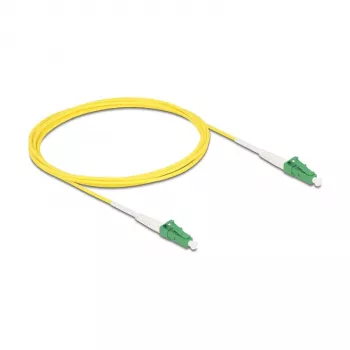 DeLOCK 83222 InfiniBand fiiberoptiline kaabel 2m LC LC/APC kollane