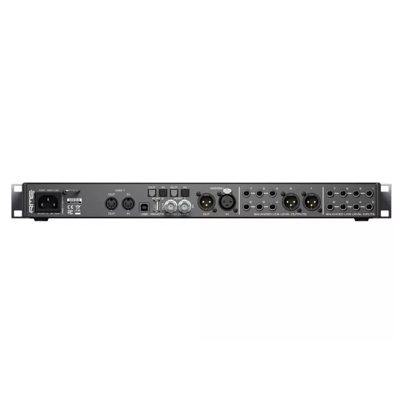 RME Fireface UFX II - USB [30 IN/ 30 OUT] heliliides