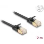 Võrgukaabel DeLOCK RJ45 Cat.6A pistik pistikule U/FTP 2m must