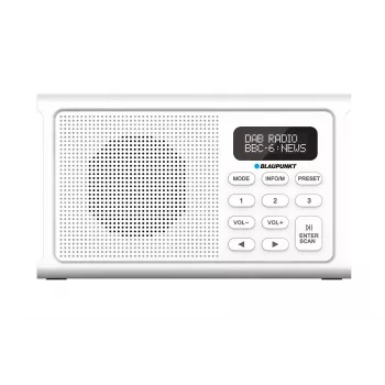 Blaupunkt DR3WH Kaasaskantav raadio Valge