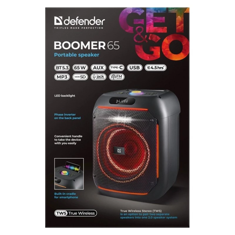 Bluetooth kõlar Boome R 65W