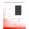 HDD/SSD korpus SAVIO AK-65 Must 2,5-tolline SATA USB 3.0 5 Gbit/s Mikro-USB