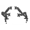 Monitor Arm up up Economical Interactive Counterbalance Dual Monitor Arm Matte Must VESA 75x75/100x100