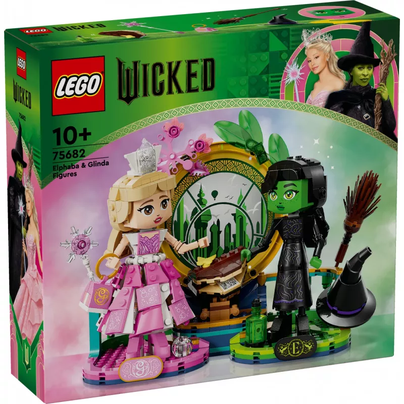LEGO Wicked Figuurid Elphaba ja Glinda 75682 – kollektsioneeritavad minifiguurid