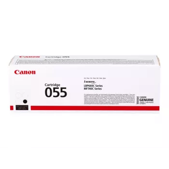 Canon 055 toonerikassett 1 tk Originaal Must