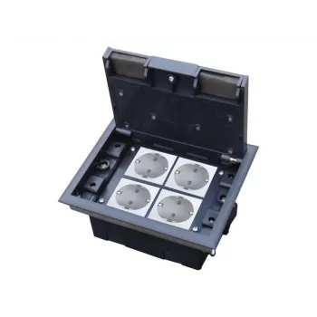 Alantec PP004 põrandakarp reguleeritava sügavusega tehnilisele põrandale 45×45 mm