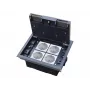 Alantec PP004 põrandakarp reguleeritava sügavusega tehnilisele põrandale 45×45 mm