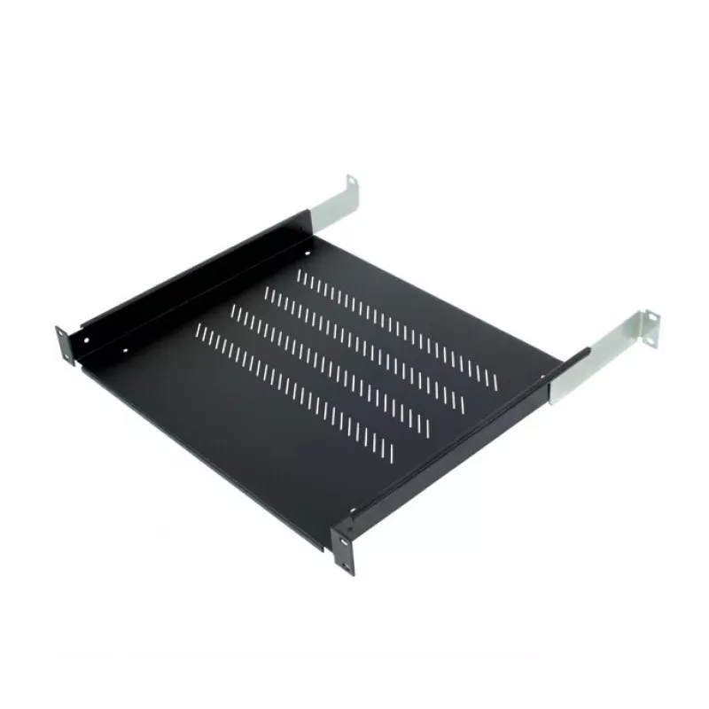 19-tolline riiul Triton RAB-UP-550-A4 1U 550mm 80kg plastik must