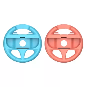 Wheel mod Subsonic Pack of 2 steering wheels for Switch & Switch 2 Red Turquoise