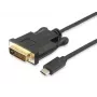Equip USB USB-C to DVI-D Dual Link kaabel, isane–isane, 1,8 m