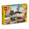 LEGO Creator 2-in-1 lameveoauto koos helikopteriga komplekt 31146, ümberehitatav mudel lastele
