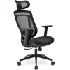 Kontoritool Sharkoon OfficePal C10 — must, ergonoomiline disain, reguleeritav kõrgus