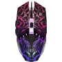 Mängurihiir DEFENDER GM-670L kahekäeline optiline, 2400 DPI, 5 nuppu, juhtmega, must, RGB