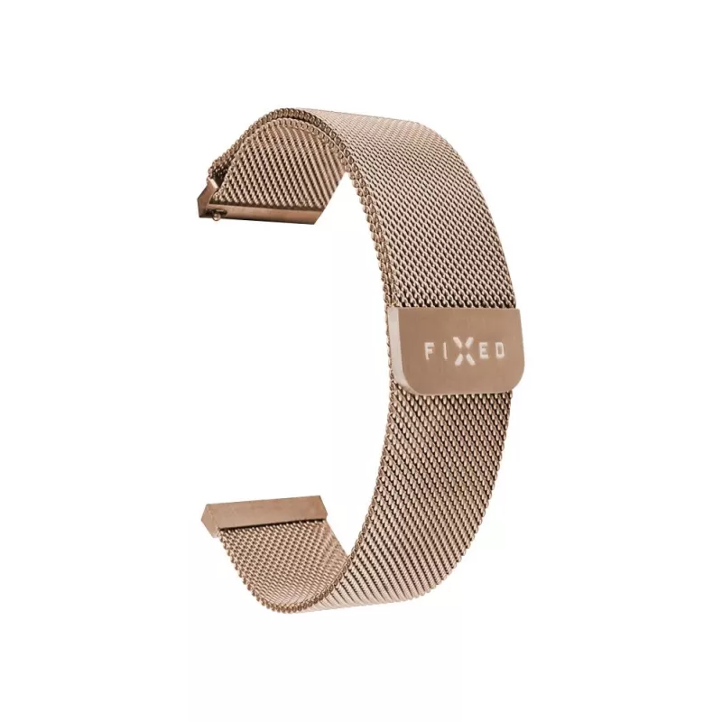 Kellarihm FIXED Mesh Strap Fixed 18mm roostevaba teras kiirvabastus kuldne