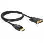 Video Kaabliadapter DeLOCK 85312 1m DisplayPort DVI-D-le Must