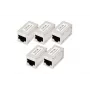 Digitus CAT 6A varjestatud modulaarsed ühendusadapterid, 5 tk, RJ-45, kullatud kontaktid