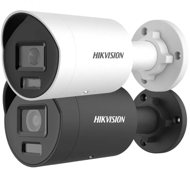 IP-turvakaamera Hikvision Pro Series 6 MP Darkfighter fikseeritud mini-kuulkaamera, 6 MP, 1/2.4-tolline CMOS, 114.8°×60° vaateväli, 30 fps, juhtmega, sise/välistingimustes, lagi/seinale, must