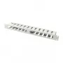 LogiLink – kaablikorraldaja – helehall, RAL 7035 – 1U – 48,3 cm (19 inch)
