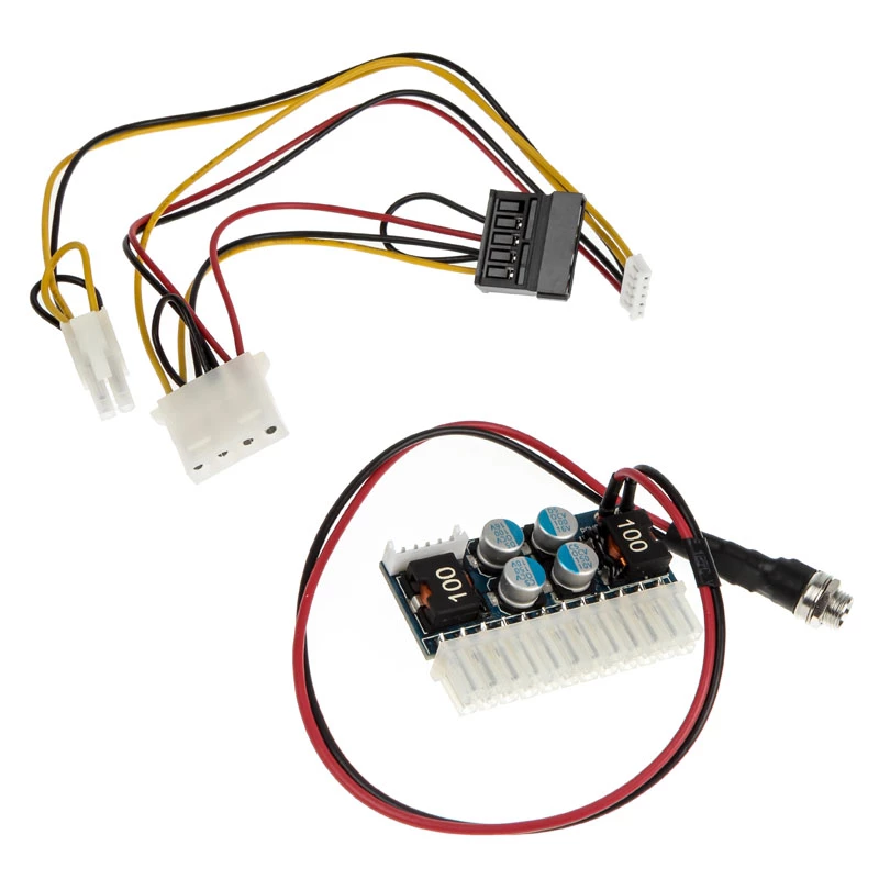 Akasa AK-PE080-03 toiteadapter/muundur siseruumides 80 W must, sinine, punane, valge, kollane