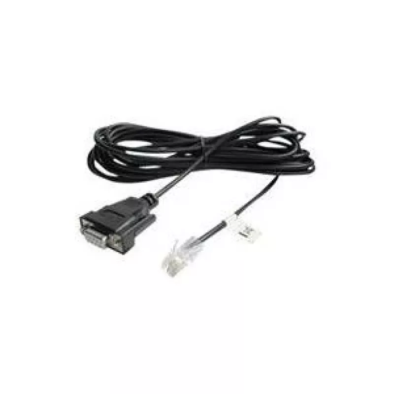 Signaalikaabel APC AP940-1525A, 4,57 m, DB9–RJ45, isane/emane, must