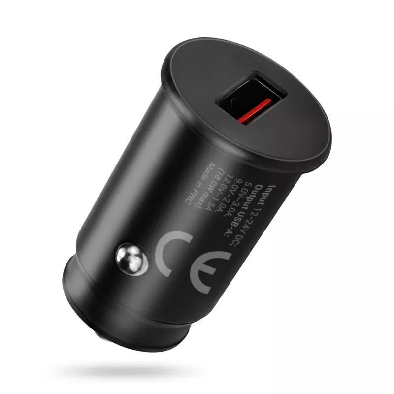 Autolaadija everActive CC-15QC QC3.0 18W 1x USB kaabliga