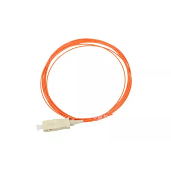 Pigtail SC/UPC mitmemoodiline kaabel Extralink OM2 50 µm 900 µm 2 m FTTH oranž