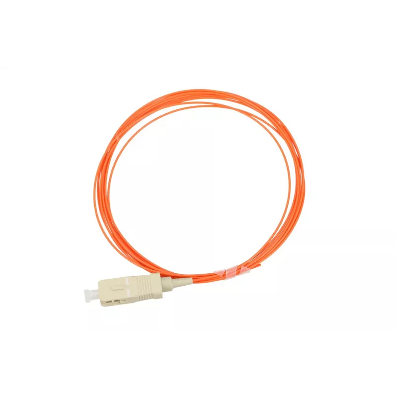 Pigtail SC/UPC mitmemoodiline kaabel Extralink OM2 50 µm 900 µm 2 m FTTH oranž