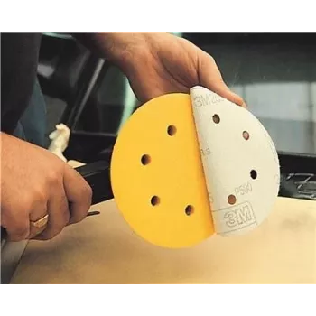 Abrasive Hookit 255P lihvimiskettad 3M P500 150 mm auguga, pakk 100 tk