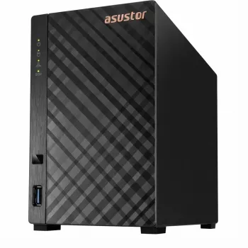 Asustor AS1202T NAS-/salvestusserver Torn Realtek 1 GB DDR4 0 TB ADM Must