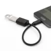 TB kaabel OTG USB AF - USB C 15cm must (AKTBXKU4PAC015B)