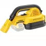 DEWALT DCV517N-XJ - märg ja kuiv - 954 l/min - Must - Kollane - 1,9 l - 18 V - Liitium-ioon (Li-Ion)