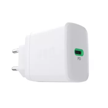 Toiteadapter roheline Cell PowerSource Solo30 30W valge — USB-C laadija, 30W väljund