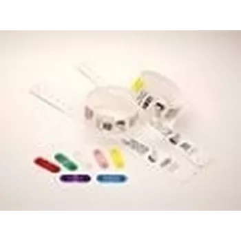 Zebra klambrid QuickClip randmepaelte jaoks, kollane