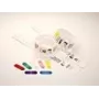 Zebra klambrid QuickClip randmepaelte jaoks, kollane