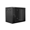 Seinale kinnitatav rack LANBERG 9U (600×450×507 mm) IP20, max koormus 60 kg, must