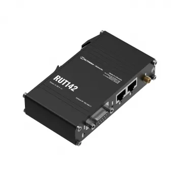 Teltonika tööstusruuter RUT142 WiFi 4, RS232, 2x RJ45 100Mb/s, IP30