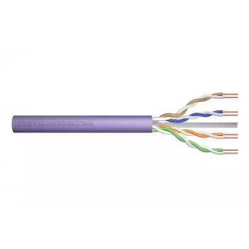 DIGITUS - Bulk kaabel - 100,0m - UTP - CAT 6 - Violet (DK-1613-VH.1)