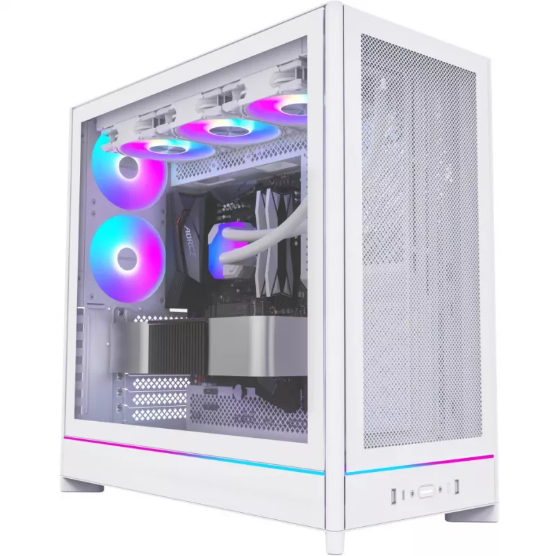 PC korpus Montech HS01 PRO Midi Tower Valge
