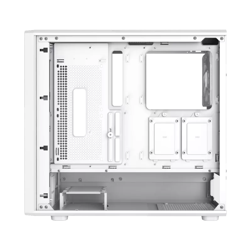 Gamemax korpus | CLAW 460 WH | Valge | Mid-Tower | Toiteplokk pole kaasas