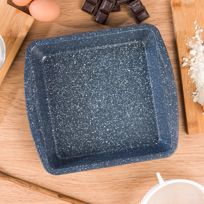 Ruudukujuline praepann Russell Hobbs RH00997EU73 26 cm Stone mittenakkuva kattega