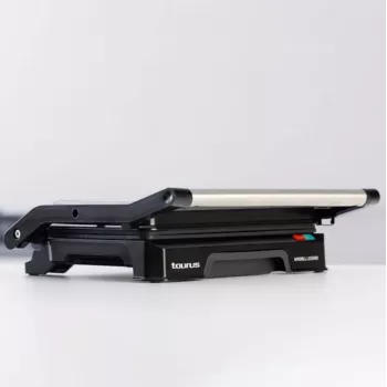 Kontaktgrill Taurus MYGRILL LEGEND 1000 W, roostevaba teras/must, küpsetuspind 230×145 mm