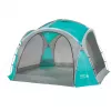 Event Dome Shelter L, 3,65 x 3,65m, Pavillon Light Sinine/hall